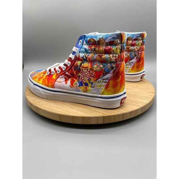 Vans Shoes One Piece SK8-Hi Skate Sneakers Punk Hazard Anime Mens 6 Womens 7.5 - Picture 6 of 16